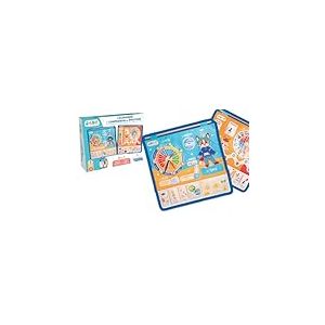 J.A.D.E - Calendrier Perpetuel & Tableau des &Eacute;motions pour Enfant - Montessori - 141521 - Jeu Educatif - Tissu - Retour Au Calme - Jeu pour Enfant - Date - M&eacute;t&eacute;o - Desgin Fran&ccedil;ais - &Agrave; Partir de 3 Ans