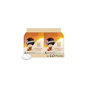 SENSEO Café 80 Dosettes COLUMBUS CAPPUCCINO CARAMEL (lot de 10 x 8)