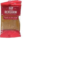 Renshaw - Fondant Teddy Bear 250g, Pâte à Sucre Prêt à l'Emploi, Optimal pour Recouvrir et Décorer Gâteaux, Cupcakes et Biscuits, Ours en Peluche, 250 g