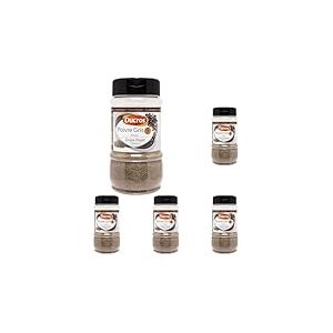 DUCROS - Poivre Gris Moulu n&deg;7 200 g (Lot de 5)