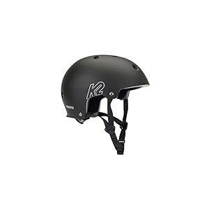 K2 Varsity Casque de Skate en Ligne Adulte Unisexe, Noir, M (55-58 cm)