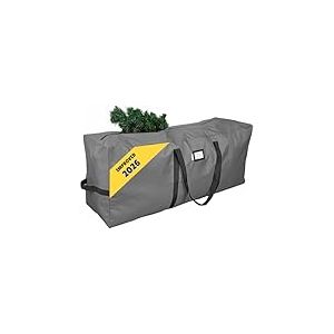Primode Sac de Rangement pour Sapin de No&euml;l | Convient pour Sapin de No&euml;l jusqu'&agrave; 2,1 m | Bo&icirc;te de Rangement Robuste | Fabriqu&eacute;e en mat&eacute;riau Oxford 600D Durable (Gris)