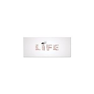 Homemania Tableau Citation - Citations - pour Salon, Chambre -Multicouleur en Polyester, Bois, 70 X 3 X 100cm - HM20KNV70x100-135