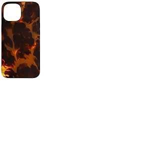 Coque pour iPhone 15 Motif écaille de tortue écaille de tortue imprimé animal léopard