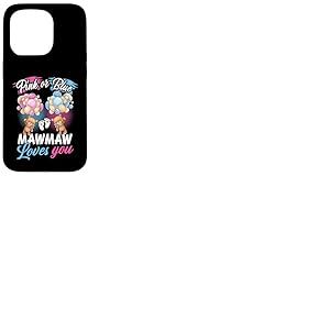 Ours Rose ou Bleu Mawmaw Loves You Sexe Reveal Coque pour iPhone 15 Pro