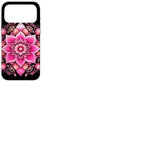 Fleur de Lotus Mandala Rose pour m&eacute;ditation spirituelle Coque pour iPhone 17 Pro Max