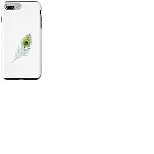 Plume de paon Coque pour iPhone 7 Plus/8 Plus