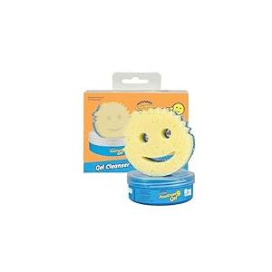 Scrub Daddy PowErase Gel - Gel Detachant Désinfectant Linge, Textile, Tâche d'Encre, Tâches Tenaces sur les Textiles, Moquette, Tapi - Nettoyant Tissus Canapé, Voiture et Scrub Mommy Eponge