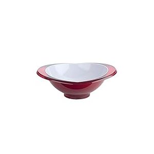 BUGATTI GL3U-02177 Glamour Table Saladier SAN Rouge 34 x 28 x 10 cm