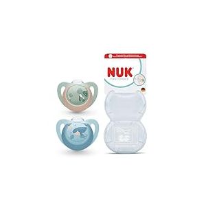 NUK Sucettes First Choice, 6-18 mois, lot de 2
