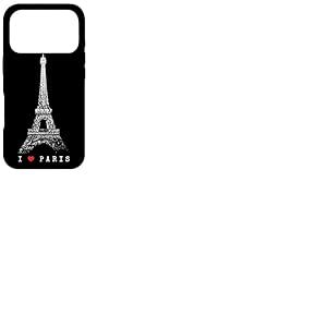 Paris Tour Eiffel Vintage Skyline Love France Eiffel Tower Coque pour iPhone 17 Pro