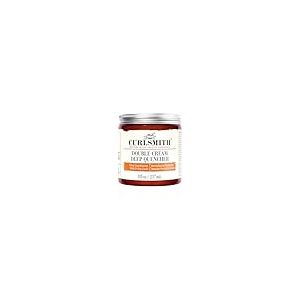 Curlsmith - Double Cream Deep Quencher : après-shampoing hydratant végétalien pour cheveux ultra secs, ondulés ou bouclés (237 ml)