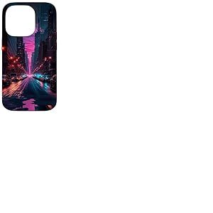 New York Vaporwave Esth&eacute;tique Style R&eacute;tro New York Coque pour iPhone 14 Pro