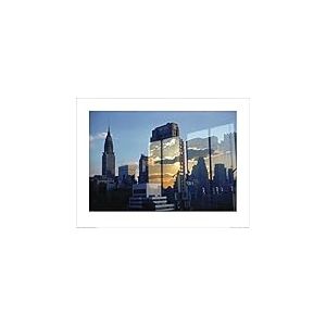 Ernst Haas (Skyline, New York, 1957 60 x 80 cm Toile Imprimée