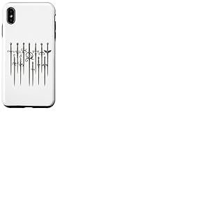 Falchion and Dague Collage Blade Art Design Coque pour iPhone XS Max
