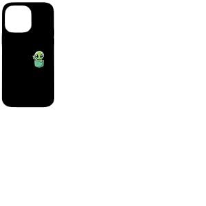 Adorable Petit Extraterrestre dans l'univers de Poche OVNI bébé Monstre Coque pour iPhone 14 Pro Max