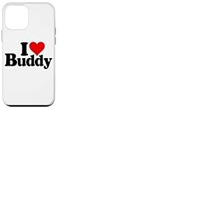 J'adore Heart Buddy Bud Coque pour iPhone 12 Mini