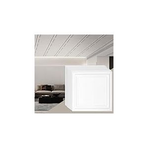 VEVOR JQ-01 Dalles de Plafond, Blanc