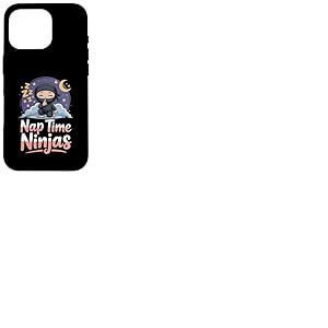Dormeur mignon pour bébé Nap Time Ninjas Coque pour iPhone 16 Pro