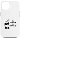 Panda My Anxiety s'amuse avec l'anxiété Coque pour iPhone 13