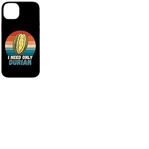 Durian rétro Vintage I Need Only Food Lover Coque pour iPhone 14 Plus