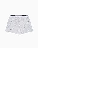 EMPORIO ARMANI Boxer Boxeur ajusté, Bleu Fantaisie 25, L Homme