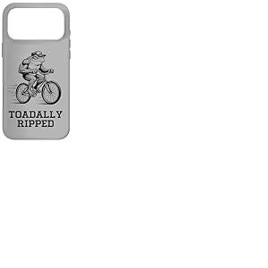 Toadally Ripped Frog Dr&ocirc;le Gym Entra&icirc;nement Bodybuilding Cyclisme Coque pour iPhone 17 Pro Max