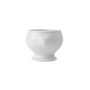 Holst Porcelaine LK 100 FA1 Tête de Lion Terrine 1,30 L, Blanc, 14,5 x 14,5 x 12,5 cm