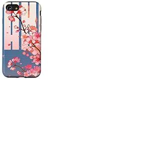 Sakura Japonaise Fleur Cerisier Vaporwave Harajuku Coque pour iPhone SE (2020) / 7/8