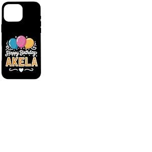 Joyeux Anniversaire en Disant Akela Coque pour iPhone 16 Pro Max