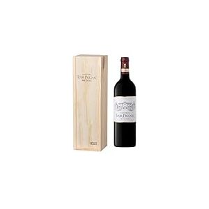 Coffret Cadeau Caisse Bois - Château Tour Prignac - AOP Medoc - Cru Bourgeois - Vin Rouge – 75cl