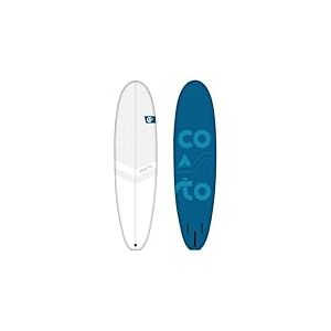 Coasto - Surf Mousse 7', PB-CSOFT700 - Planche Compacte, Légère, Sécurisée et Robuste - Type Evolutive - Noyau EPS - Latte 2X Bois - Matériau Extérieur Souple - Dérives Comprises - Idéal Débutant