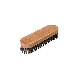 VIGAR Brosse de Nettoyage pour Chaussures avec Poils Doux pour Retirer la Brillance, Marron laqu&eacute;, Petit