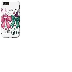 Pink Goes Good With Green Princesse Sorcière Magie Fantasy Coque pour iPhone SE (2020) / 7 / 8