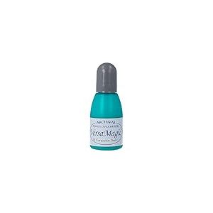 Tsukineko Inker Stamp Encreur pour tampons encreurs VersaMagic Bleu Turquoise 15 ML