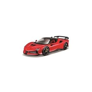 Bburago - Ferrari SF90 XX Stradale 1/18 - Voiture De Collection en M&eacute;tal - Mod&egrave;le R&eacute;duit Tr&egrave;s D&eacute;taill&eacute; - Miniature Ferrari Officielle - V&eacute;hicule Collector De La Marque Mythique