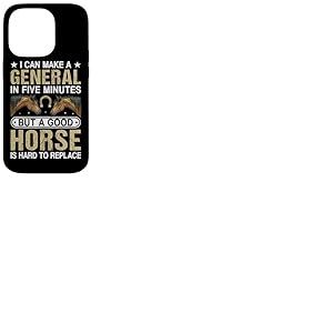 Je Peux Devenir g&eacute;n&eacute;ral en Cinq Minutes, mais Un Bon Cheval, C'est Dur Coque pour iPhone 14 Pro