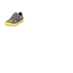 Superfit Gar&ccedil;on Bill Chaussons plats, Gris et jaune 2030, 37 EU