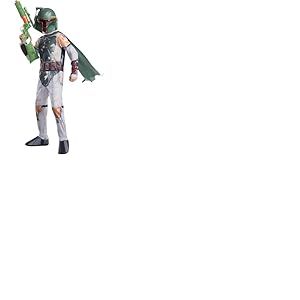 Costume Rubie's Star Wars Boba Fett pour enfant, style 3, taille L, 8 &agrave; 10 ans, taille 142 &agrave; 152 cm, vert