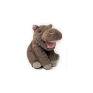 Neo Toys- Hippopotame bouillotte, chauffante, Peluche pour Micro-Ondes et refroidissante, 200234