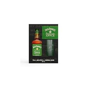 Jack Daniel's Coffret Apple 70 Cl accompagn&eacute; d'un verre &agrave; cocktail 35% &ndash; Liqueur de Whisky &agrave; la Pomme &ndash; Douce et Rafra&icirc;chissante &ndash; Notes de Vanille et Caramel &ndash; &Agrave; D&eacute;guster glac&eacute; ou en Cocktail &ndash;