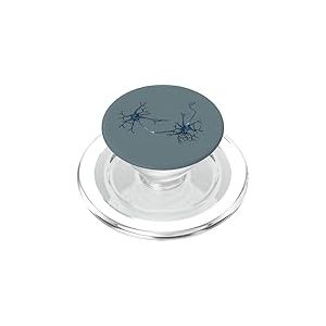 Synapse, neurones, neurologie, cadeau neuroscience, art anatomique PopSockets PopGrip pour MagSafe