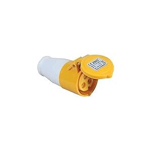 16 A, 110 V, prise CEE, 2P+E, jaune, IP44