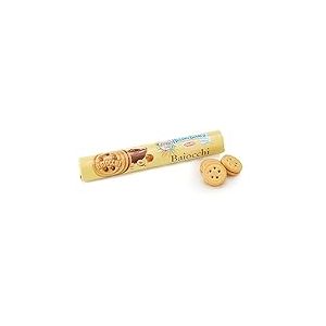 Mulino Bianco Biscuits Baiocchi à la crème aux noisettes et au cacao pour le petit-déjeuner et les collations sucrées pour le goûter - 168 gr
