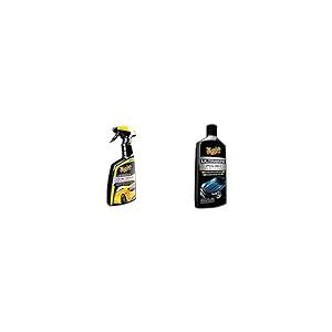 Meguiars Ultimate Quik Wax Spray 450ml (Nouvelle formule) & Ultimate Car Polish Lustrant Ultime 473ml