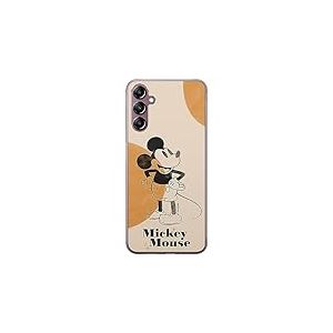 ERT GROUP Coque de téléphone Portable pour Samsung A14 4G/5G Original et sous Licence Officielle Disney Motif Mickey 054 Parfaitement adapté à la Forme du téléphone Portable, Coque en TPU