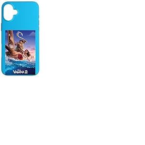 Disney Vaiana 2 Set Sail Official Movie Teaser Poster & Logo Coque pour iPhone 16 Plus