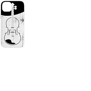 Violon Dessin Violoncelle Instrument de musique Coque pour iPhone 14 Plus