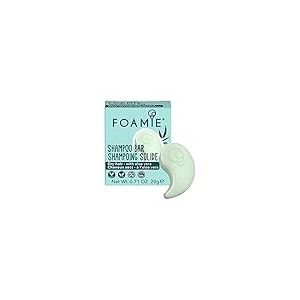 Foamie Shampoing Solide pour Cheveux Secs à l'Aloe Vera et à l'Euile D'Amande Format Voyage - 100% Vegan - sans Plastique et sans Sulfates 20G