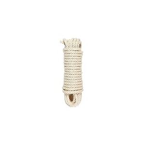 Corde Sisal Naturel 8 mm ± 10 m - Arbre à Chat, Jardinage, Bricolage, Loisirs Créatifs